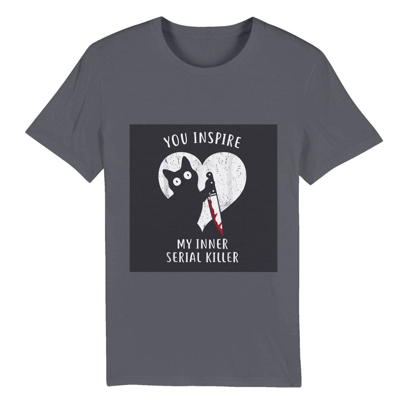 100% Organic Unisex T-shirt/Cat-Killer - Enet Images