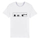 100% Organic Unisex T-shirt/Cat-Windows - Enet Images