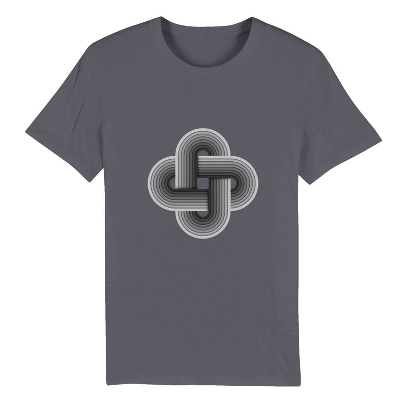 100% Organic Unisex T-shirt/Cross-Digital - Enet Images