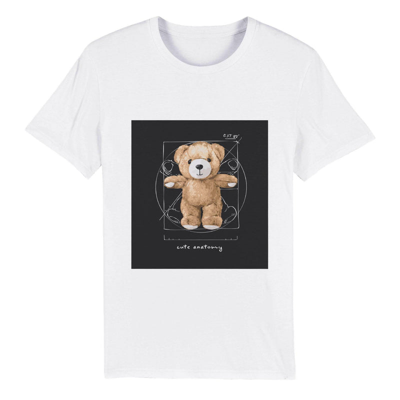 100% Organic Unisex T-shirt/Cute-Anatomy - Enet Images