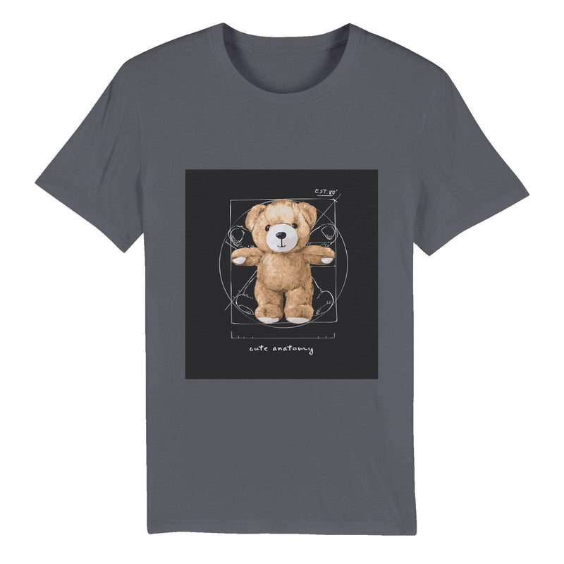 100% Organic Unisex T-shirt/Cute-Anatomy - Enet Images