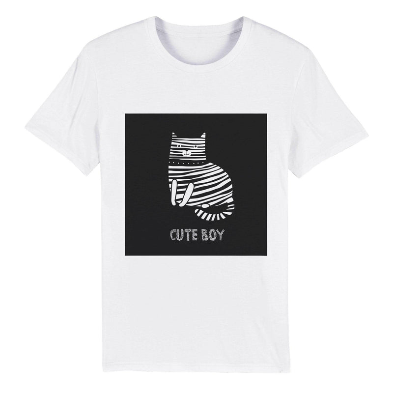 100% Organic Unisex T-shirt/Cute-Boy - Enet Images