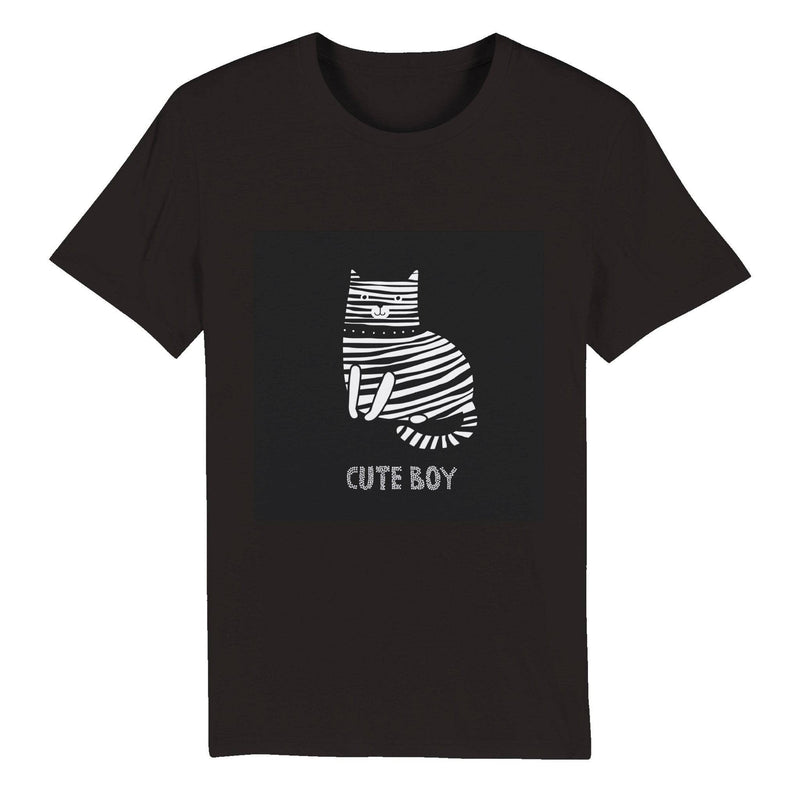 100% Organic Unisex T-shirt/Cute-Boy - Enet Images