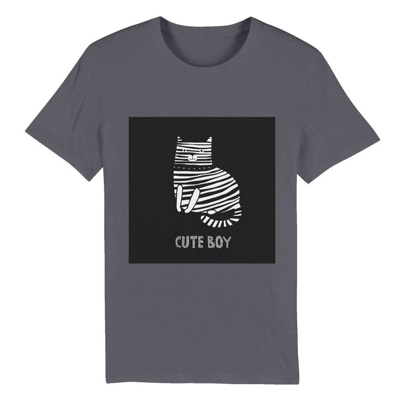 100% Organic Unisex T-shirt/Cute-Boy - Enet Images
