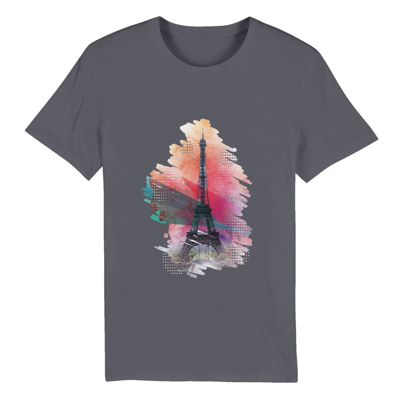 100% Organic Unisex T-shirt/France-Paris - Enet Images