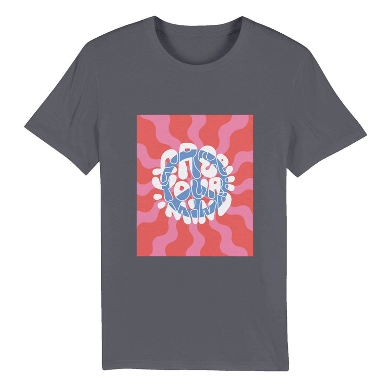 100% Organic Unisex T-shirt/Free-Your-Mind - Enet Images