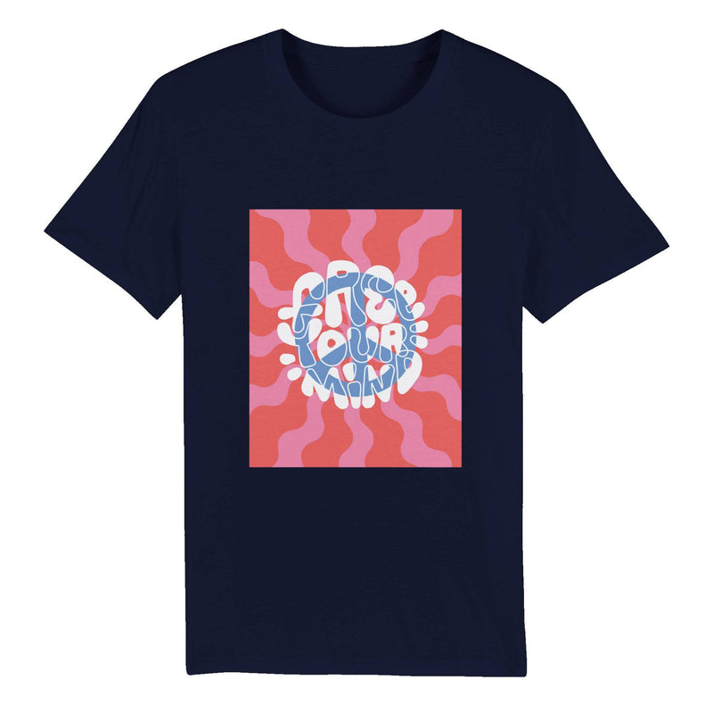 100% Organic Unisex T-shirt/Free-Your-Mind - Enet Images