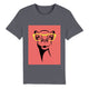 100% Organic Unisex T-shirt/Giraffe-Glasses - Enet Images