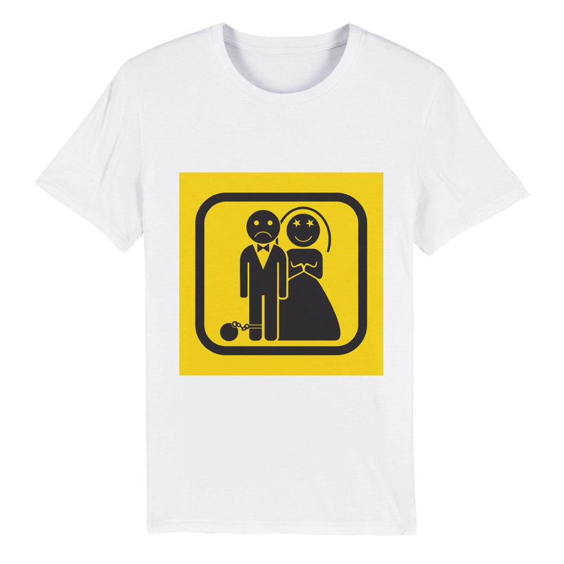 100% Organic Unisex T-shirt/Just-Married - Enet Images