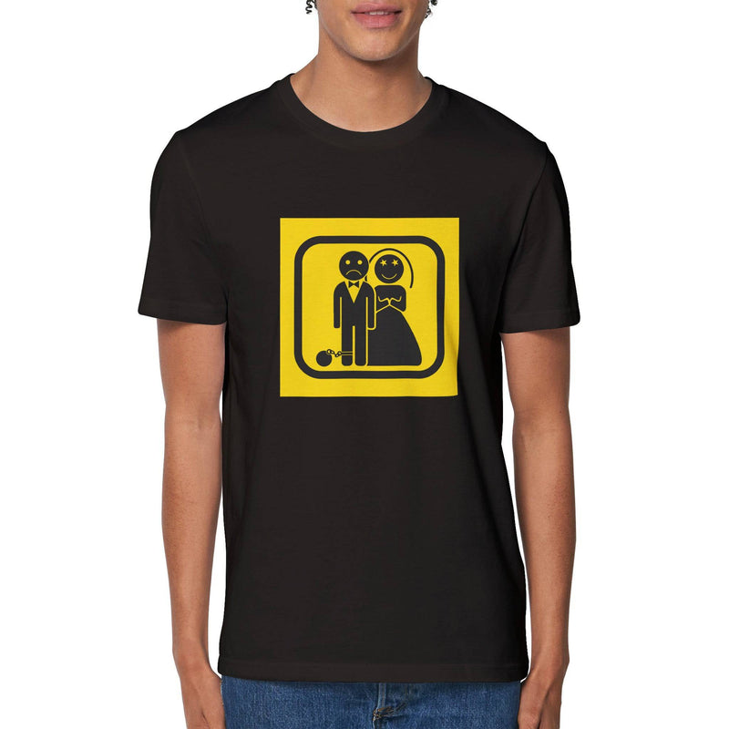 100% Organic Unisex T-shirt/Just-Married - Enet Images