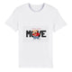 100% Organic Unisex T-shirt/Make-Your-Move - Enet Images