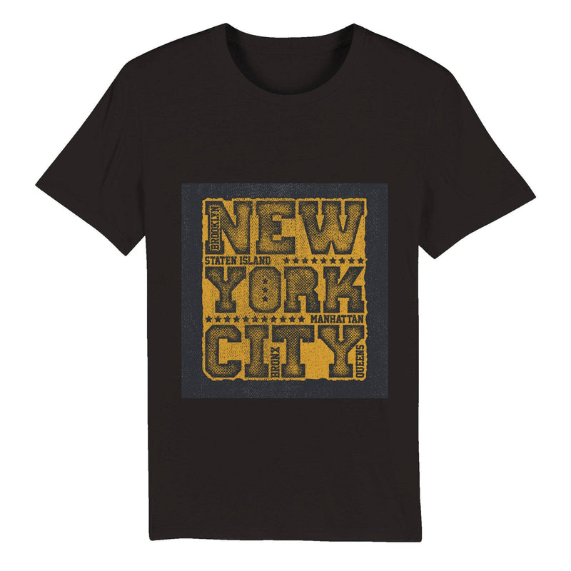 100% Organic Unisex T-shirt/New-York-City - Enet Images