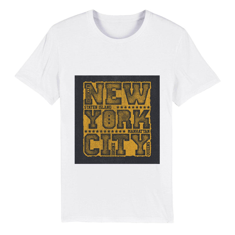 100% Organic Unisex T-shirt/New-York-City - Enet Images