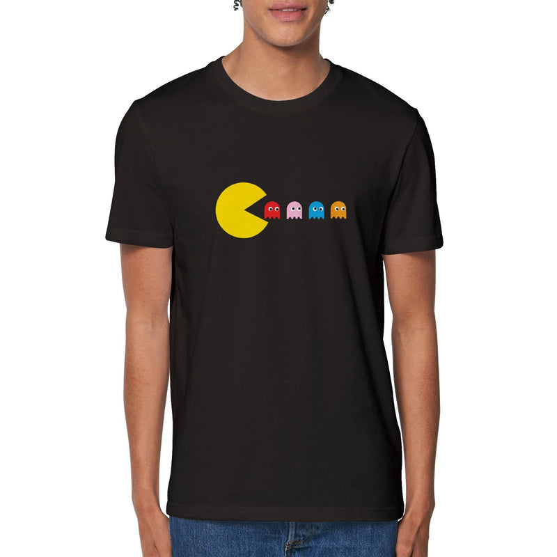 100% Organic Unisex T-shirt/Pacman - Enet Images