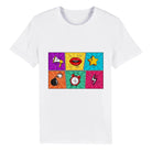 100% Organic Unisex T-shirt/Speaker-Lips-Star-Bomb-Clock-Thunder - Enet Images