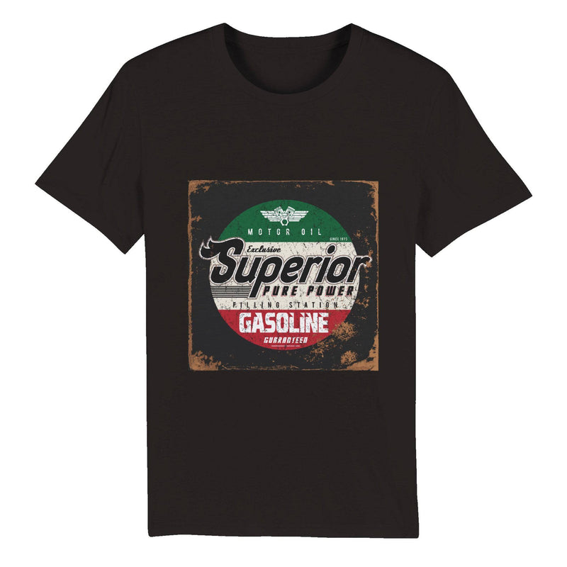 100% Organic Unisex T-shirt/Superior-Gazoline - Enet Images