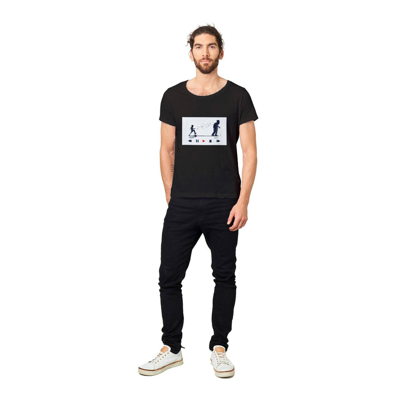 100% Organic Unisex T-shirt/Time-Pass - Enet Images