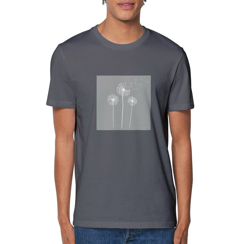 100% Organic Unisex T-shirt/Wind-Flowers - Enet Images