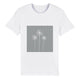 100% Organic Unisex T-shirt/Wind-Flowers - Enet Images