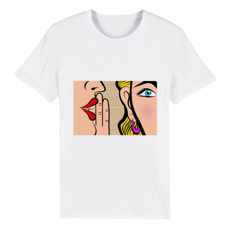 100% Organic Unisex T-shirt/Women's-Secrets - Enet Images