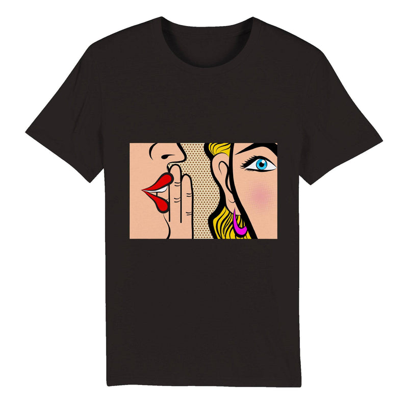100% Organic Unisex T-shirt/Women's-Secrets - Enet Images