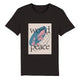 100% Organic Unisex T-shirt/World-Peace - Enet Images