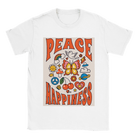 Budget Unisex Crewneck T-shirt/Peace-Happiness - Enet Images