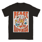 Budget Unisex Crewneck T-shirt/Peace-Happiness - Enet Images