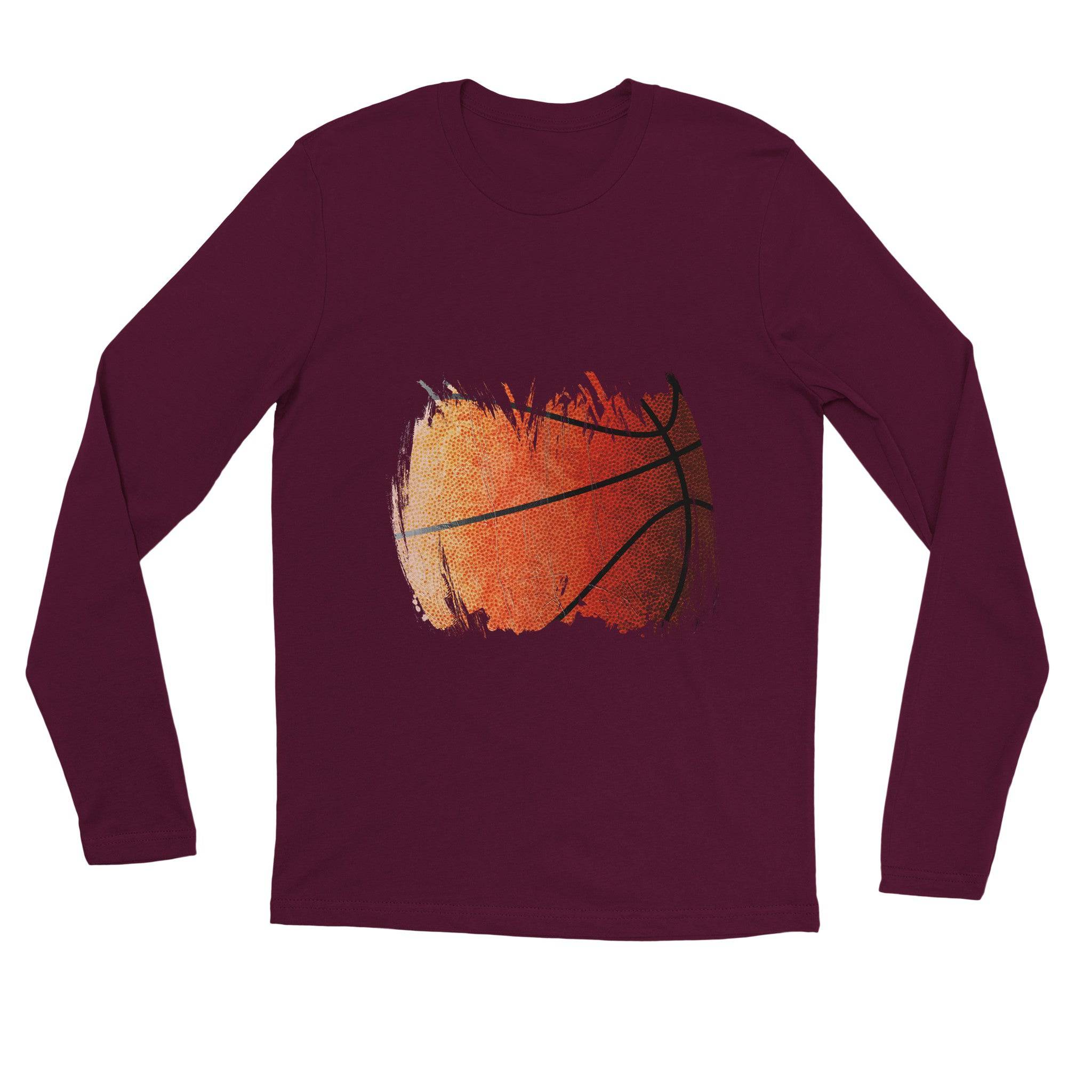 unisex Long sleeve tee/Basketball-vintage - Enet Images