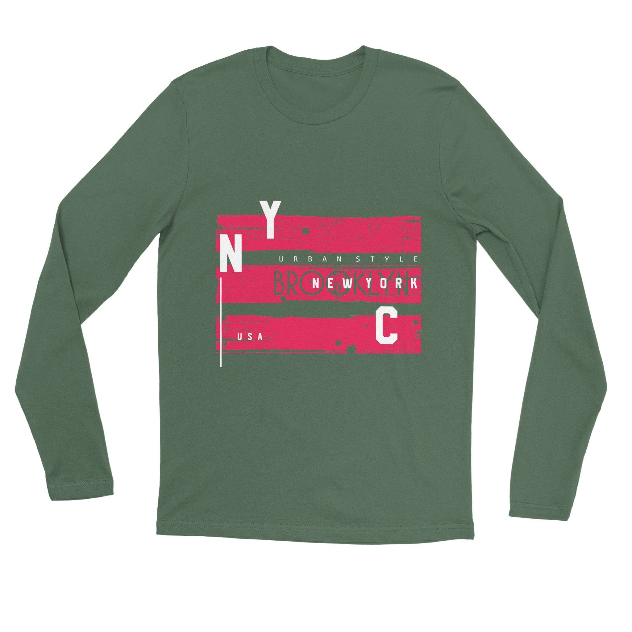 unisex Long sleeve tee/Brooklyn-New-York - Enet Images