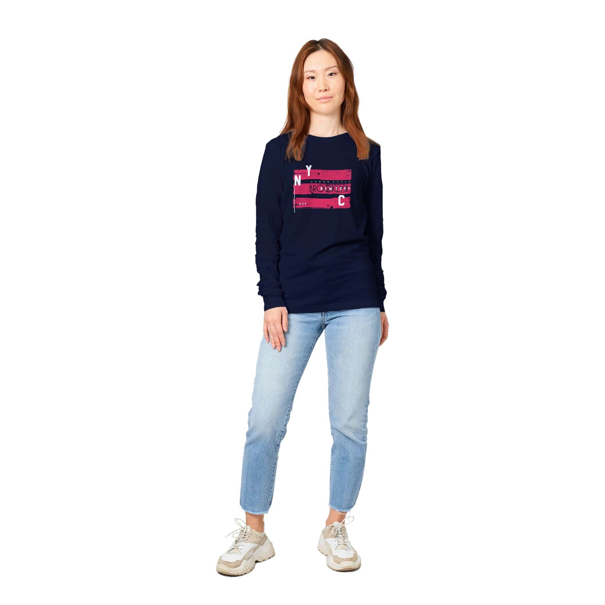 unisex Long sleeve tee/Brooklyn-New-York - Enet Images