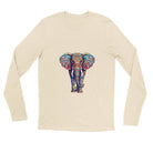 unisex Long sleeve tee/Elephant-Art - Enet Images