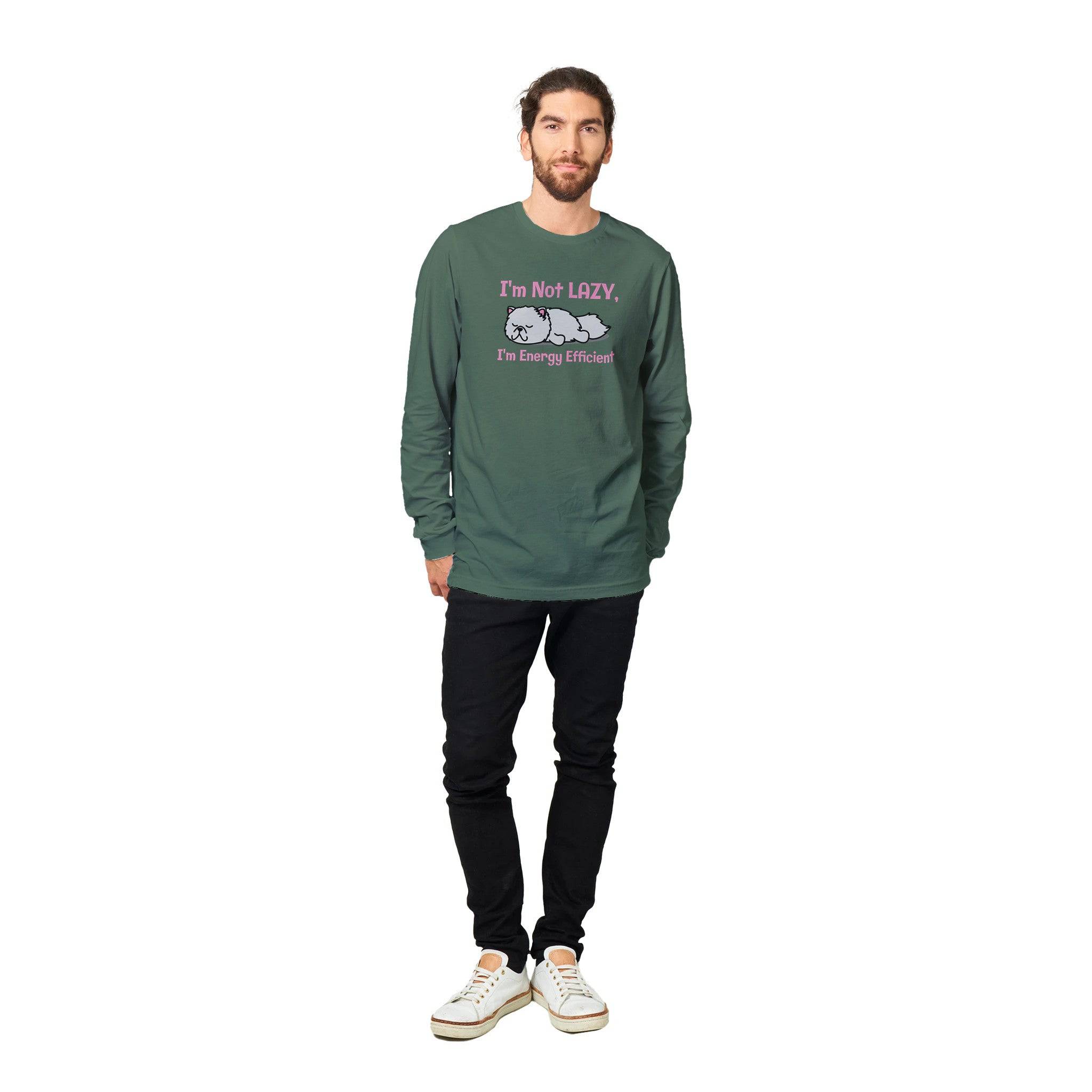 unisex Long sleeve tee/Energy-Efficient - Enet Images