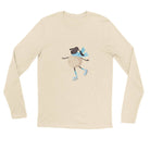 unisex Long sleeve tee/Funny-Sheep-Ice-Skates - Enet Images