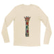 unisex Long sleeve tee/Giraffe-Watercolor - Enet Images
