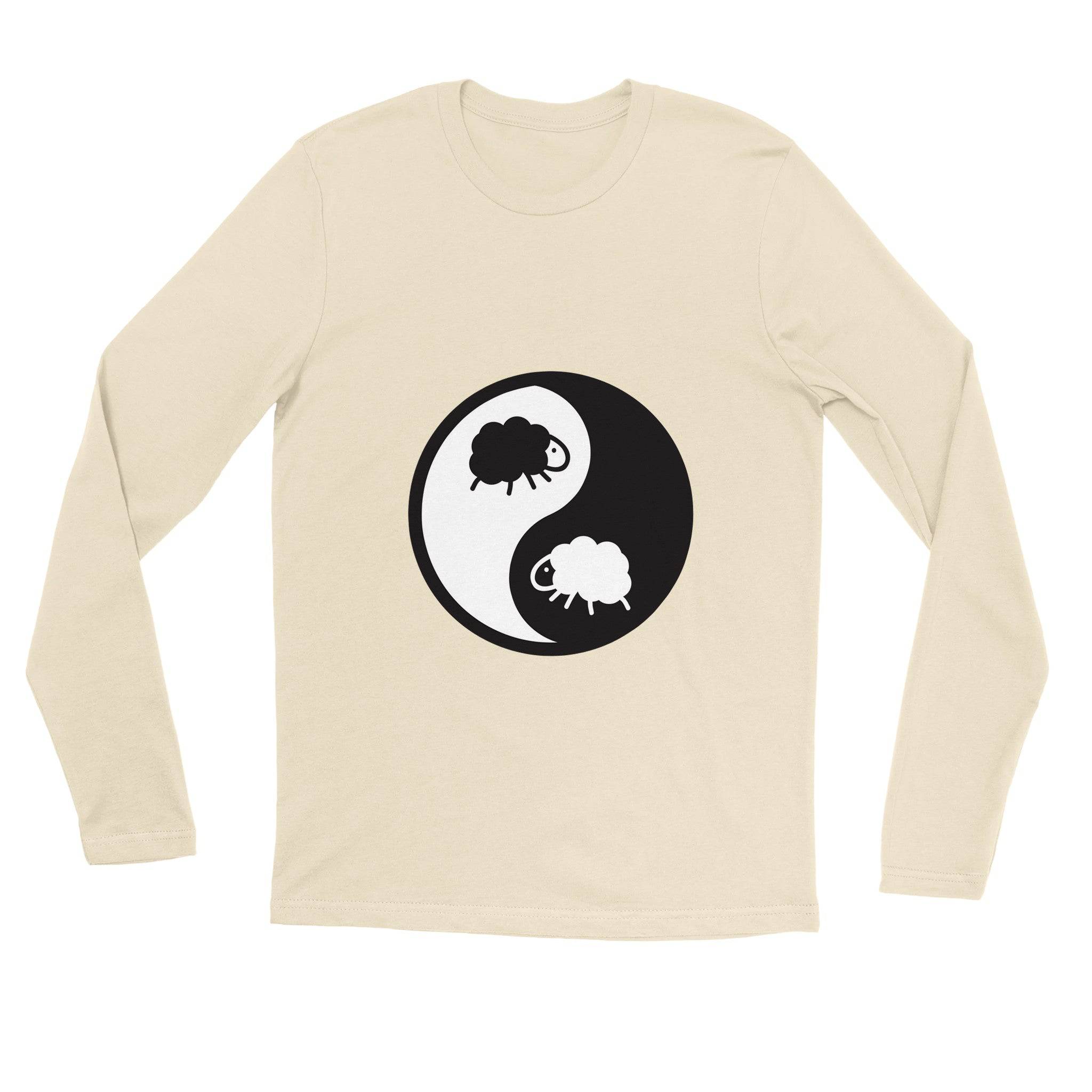 unisex Long sleeve tee/Good-And-Bad-Sheep - Enet Images