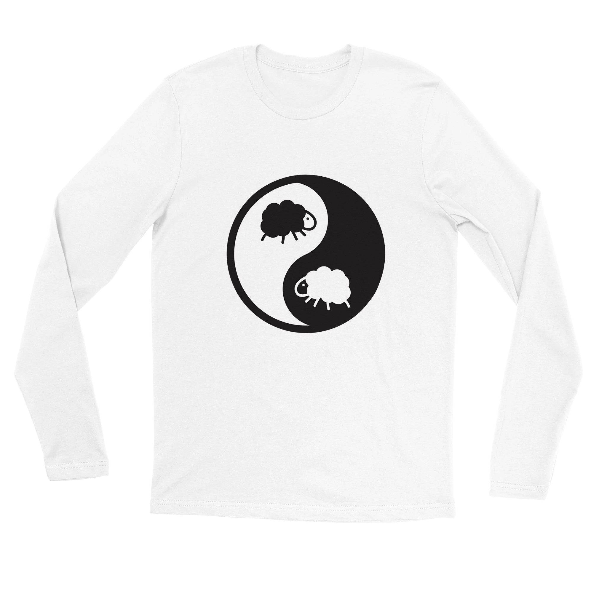 unisex Long sleeve tee/Good-And-Bad-Sheep - Enet Images