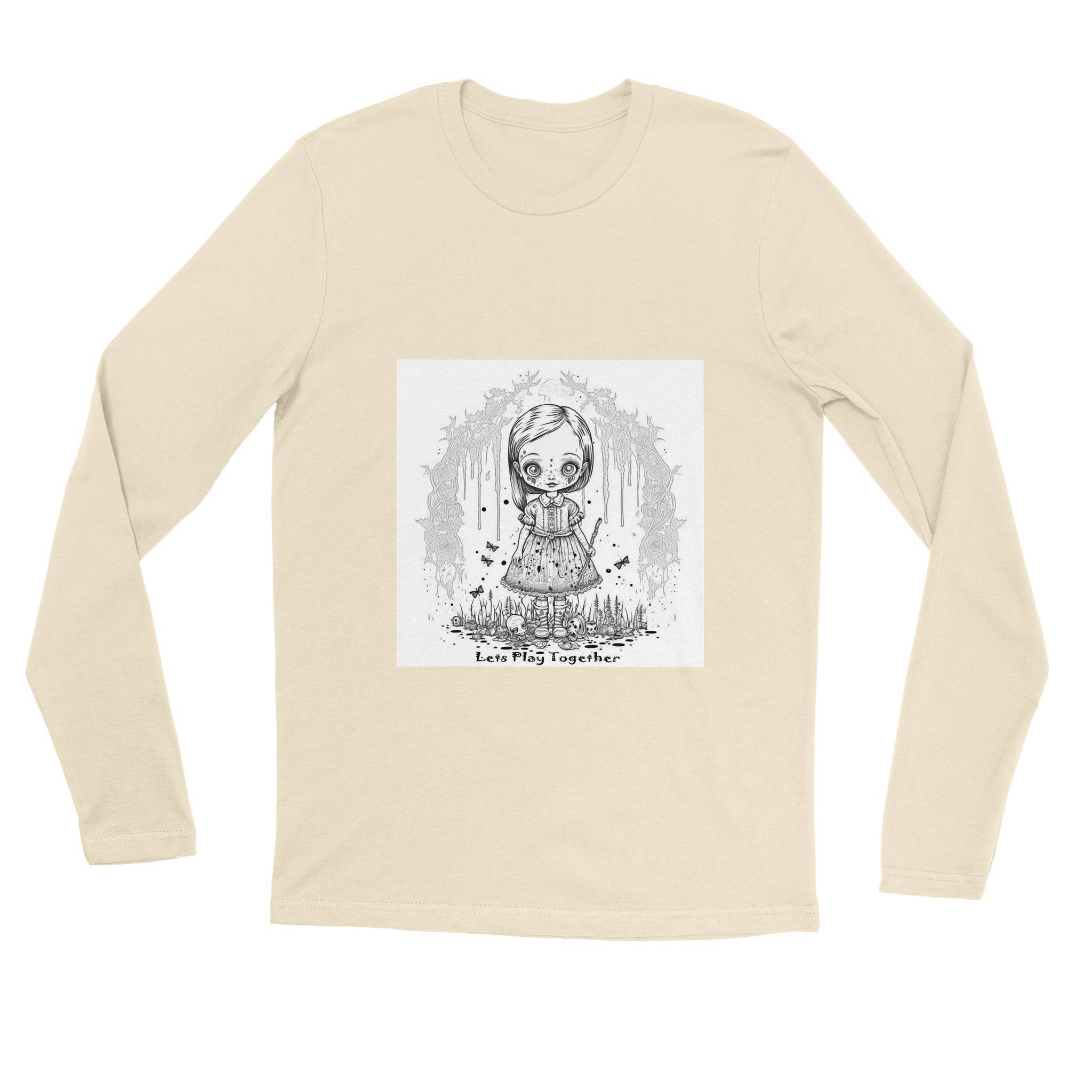 unisex Long sleeve tee/Let's-Play-Together - Enet Images