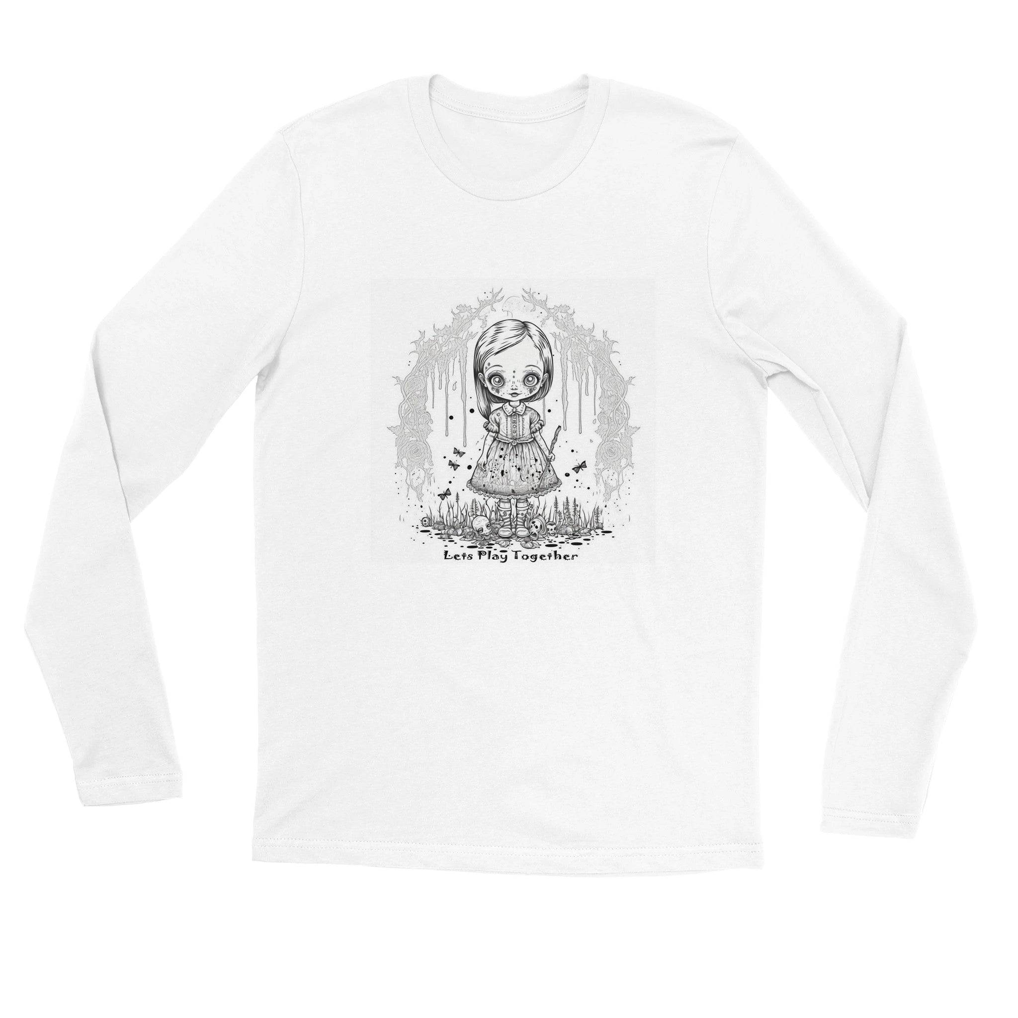 unisex Long sleeve tee/Let's-Play-Together - Enet Images