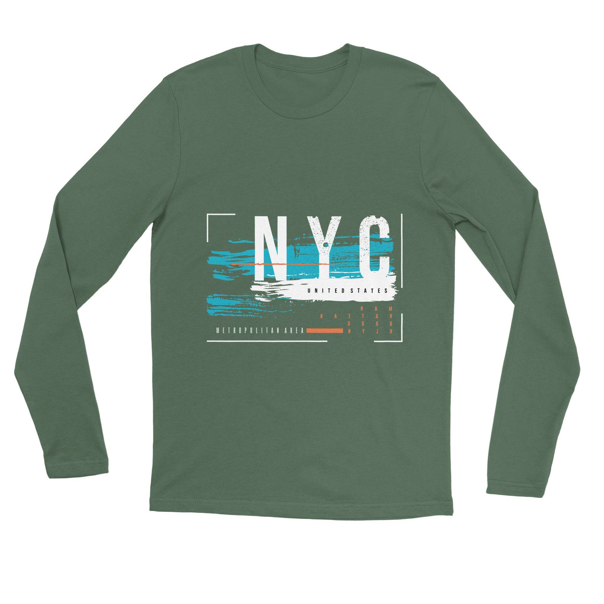 unisex Long sleeve tee/NYC - Enet Images