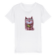 Organic Kids Crewneck T-shirt/Cat-Fish - Enet Images