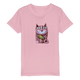 Organic Kids Crewneck T-shirt/Cat-Fish - Enet Images