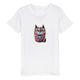Organic Kids Crewneck T-shirt/Cat-Fish2 - Enet Images