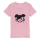 Organic Kids Crewneck T-shirt/Girly - Enet Images