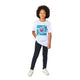 Organic Kids Crewneck T-shirt/Good-Vibes-Only - Enet Images