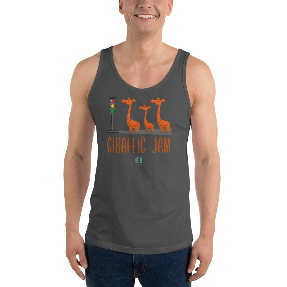 Men’s Staple Tank Top/Giraffe-Jam