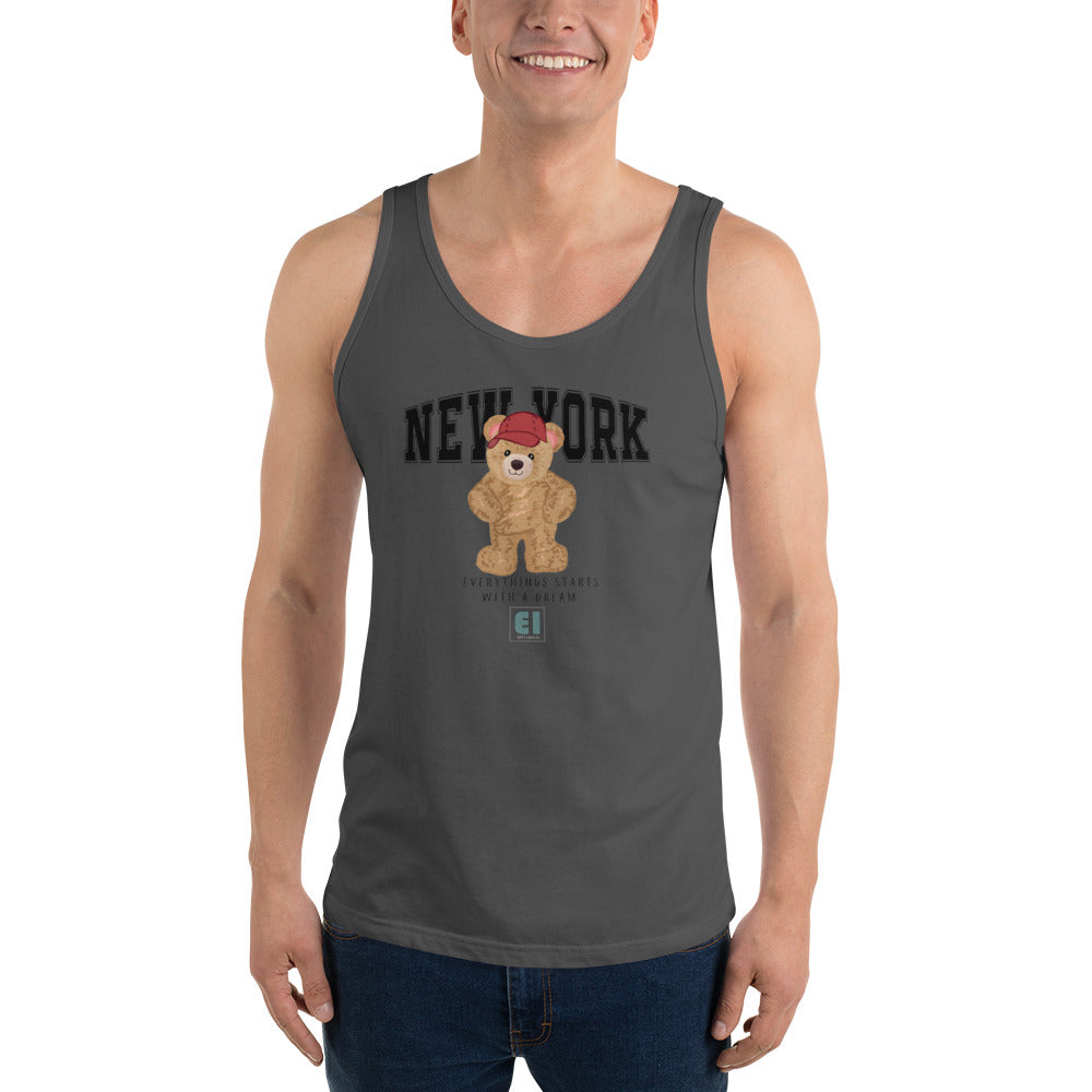 Men’s Staple Tank Top/Teddy-Bear-New-York