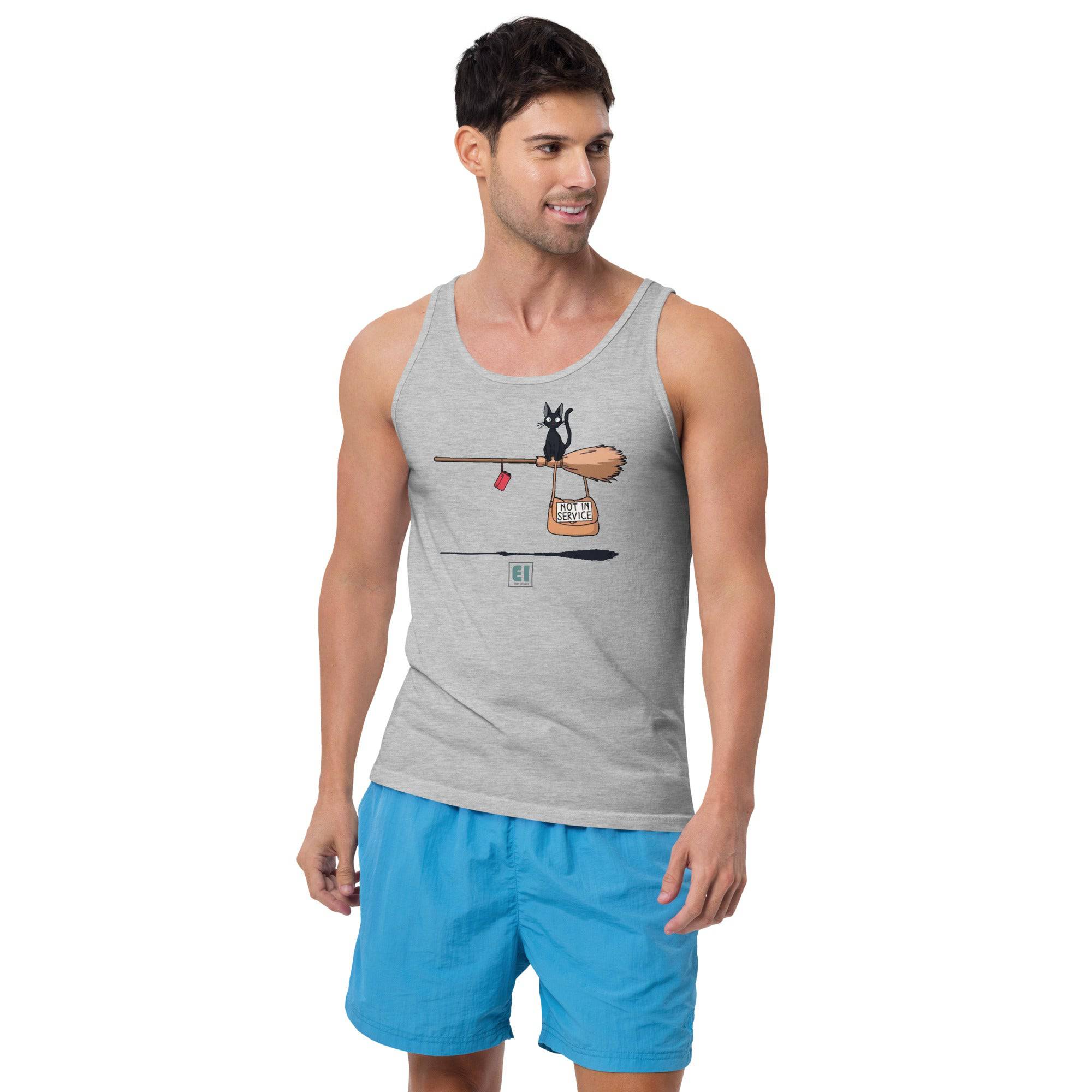 Men’s Staple Tank Top/Not-In-Service - Enet Images