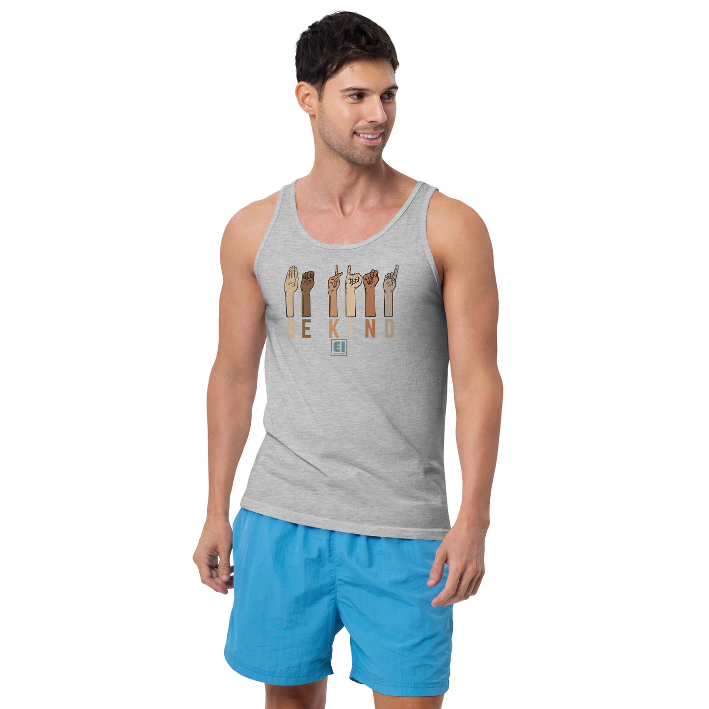 Men’s Staple Tank Top/Be-Kind