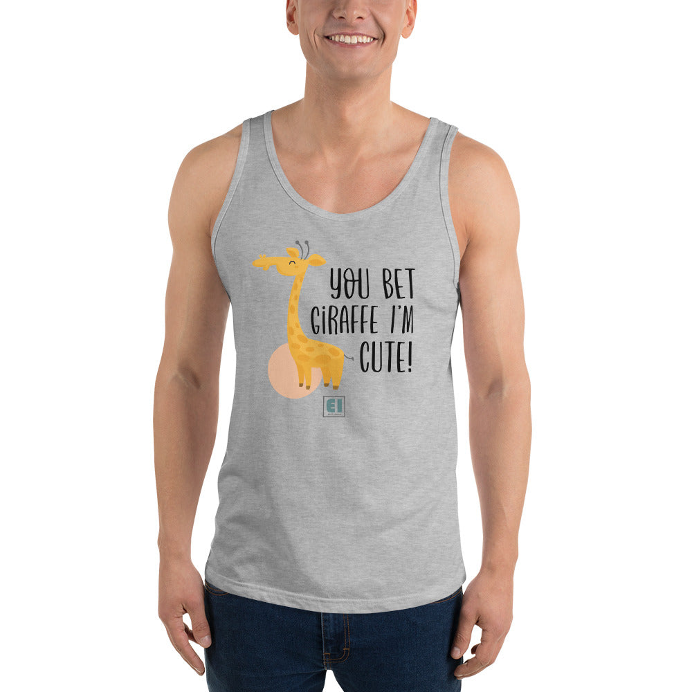 Men’s Staple Tank Top/Giraffe